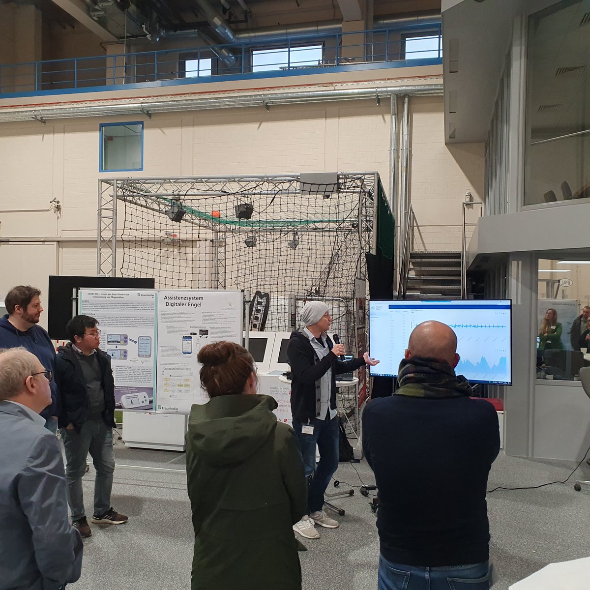 HealthCare_HCL's tweet photo. #Danke allen die an der Abschlussveranstaltung zum @BMBF_Bund Projekt #DigitalerEngel mitgewirkt haben - als Experte oder Entdecker! Highlights waren u.a. #Datenbrillen, #5G #Robotik oder #KI in der #Pflege zum anfassen!
@FraunhoferIML @FraunhoferISST @IfADo_info @TeamViewer_DE https://t.co/9mJwNxGDDS