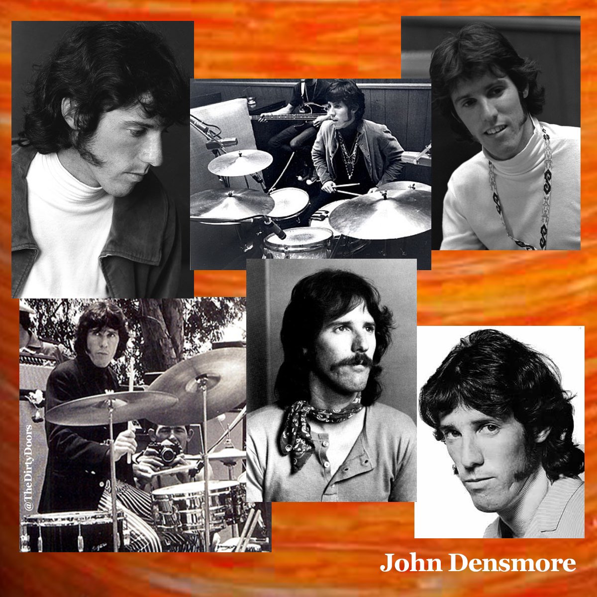 Happy Birthday to the one and only John Densmore! An amazing drummer and a true original.  