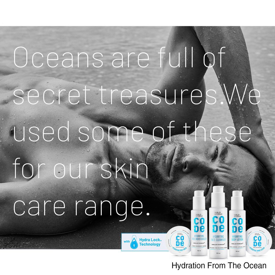 codeofficial_in's tweet photo. Know that dewy feeling after a long day at the beach??? Well you can feel like that everyday with code skin care essentials. Holidays may not last all year, but nourished healthy skin should
#CodeHydraRange #HydrationFromTheOcean #ItStartsWithHydration #HydraLockTechnology https://t.co/tt1MJuaCGY