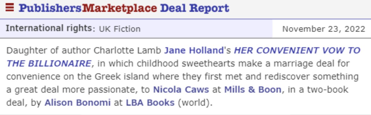 Jane Holland Author tweet media