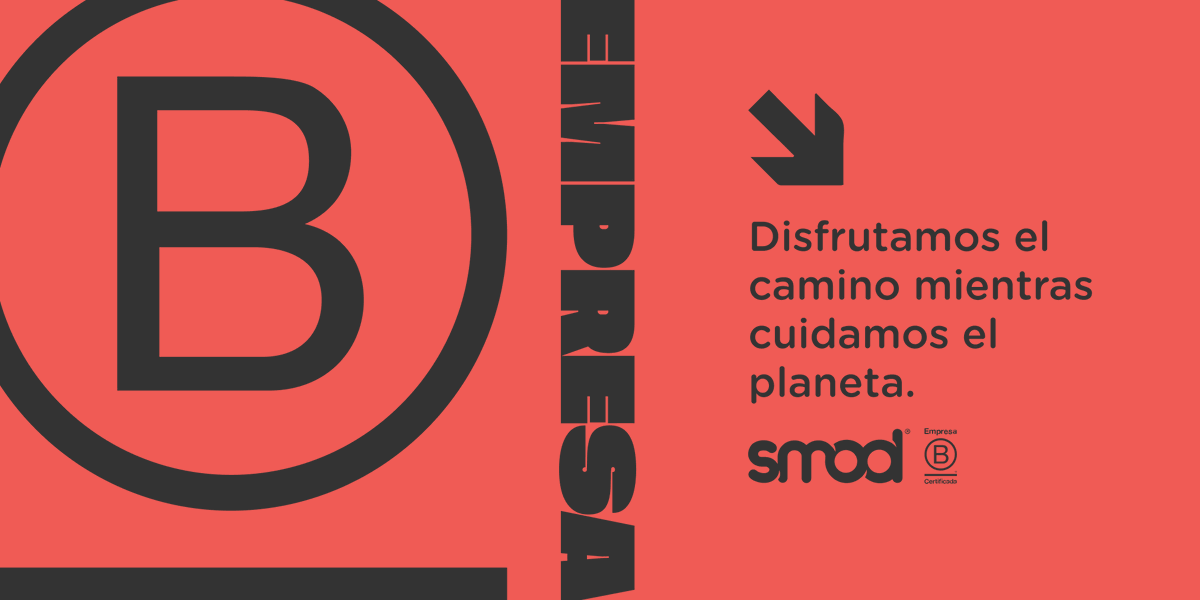 Somos una Bcorp que tiene como bandera el cuidado y respeto del planeta, sin dejar de lado la libertad y diversión de poder transitar las ciudades de una manera diferente.

Conocé más sobre nosotros en nuestra web.

Somos #Smod, somos #MovilidadSostenible ♻️