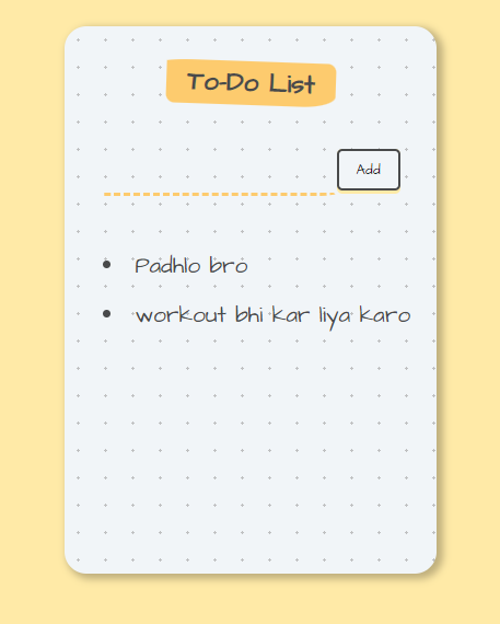5iddhh's tweet photo. Day 5: Added Backend to my To-Do List React app
#100daysofcoding #100daysofcodingchallenge #React #NodeJS #Mongodb https://t.co/23lPBnCIyC