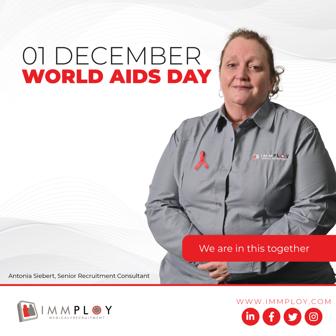 Immploy's tweet image. Let #WorldAidsDay be an opportunity for every one of our communities to unite in the continued fight against HIV, show compassion towards those living with this disease and commemorate loved ones who have died from it. #Immploy #Compassion #Aids