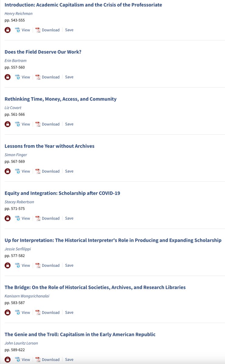 TheJERPano's tweet photo. The #JERWinter2022 issue has a forum focused on “The Material Conditions of Historians’ Labor.” #MaterialConditions features short essays from the scholars below that each speak to a particular perspective on the range of intense challenges faced by humanities researchers ⬇️ https://t.co/42zrIe8VPW