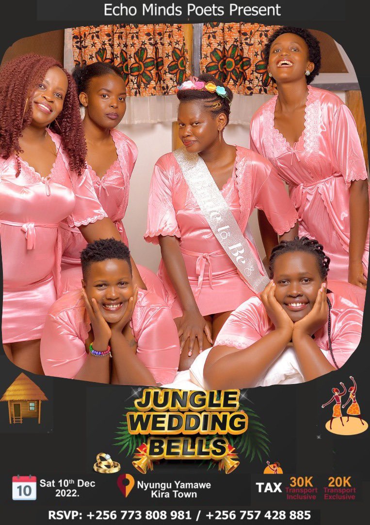 UtenziPoets's tweet photo. 10th December at @NyungwePark the wedding edition 😊#ForRicher https://t.co/mAhzT6ag2F