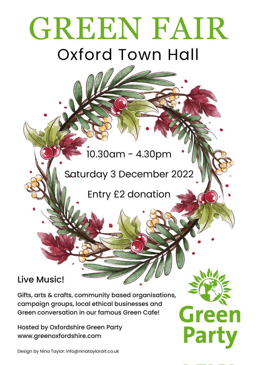 SpillTheRiver's tweet photo. Happy to be playing at the Oxford Green Fair at 10.30am! 🌿🎶🎸 https://t.co/07P2x9kFON