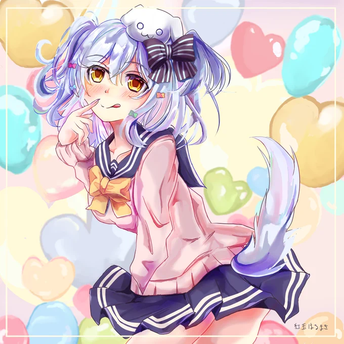 犬山たまきくんを描きました❣ 