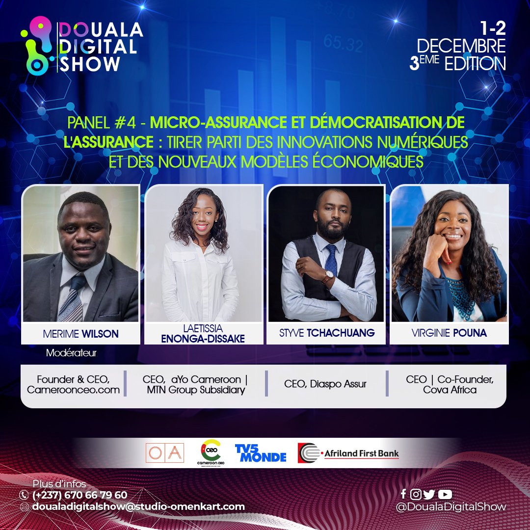 Panel de notre <a href="/DoualaDigitShow/">Douala Digital Show</a> 😎

#DoualaDigitalShow #DDS2k22