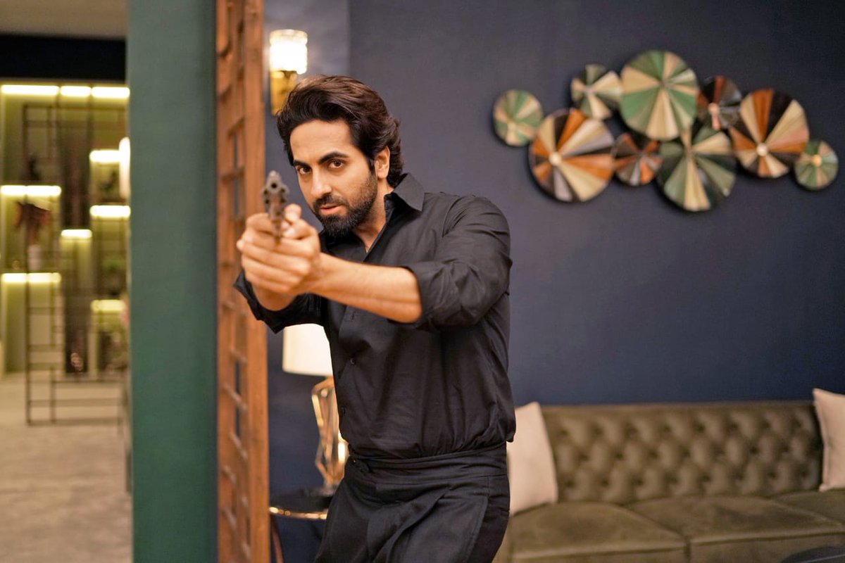 The hit pairing of <a href="/ayushmannk/">Ayushmann Khurrana</a> &amp; <a href="/aanandlrai/">Aanand L Rai</a> is back with a bang. Early reviews of #AnActionHero suggest a bombastic theatre experience. Can't wait to enjoy it on the big screen! 
@cypplOfficial <a href="/JaideepAhlawat/">Jaideep Ahlawat</a> #BhushanKumar <a href="/TSeries/">T-Series</a> #AyushmannKhurrana #JaideepAhlawat