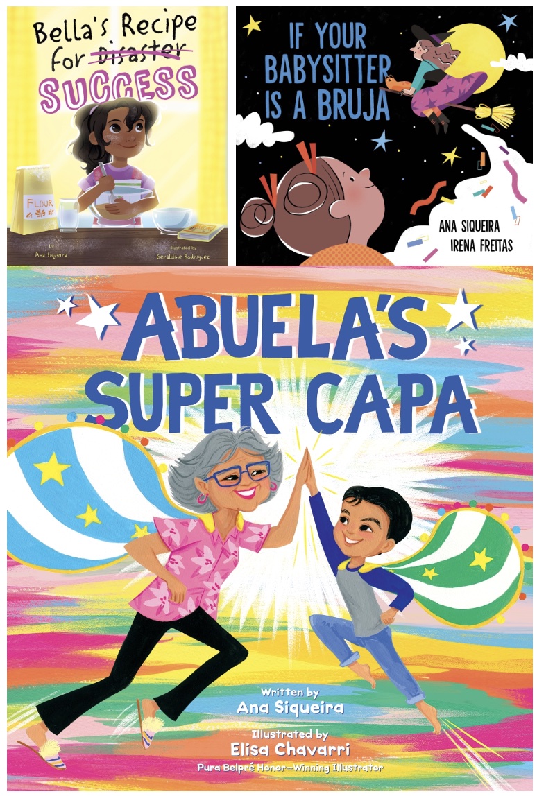 PicBookJunction's tweet photo. Ana’s ⭐️amazing⭐️ #kidlit #giveaway includes her first 2 books with @GeryRdz &amp; @irenafreitas, plus her newest book ABUELA’S SUPER CAPA, ill. @elisachavarri, coming 1/17/23! 

(winner randomly chosen from all Twitter &amp; IG entries rec'd by 12/10; US only; entry details above)

2/3 https://t.co/4fwFwf4v2w