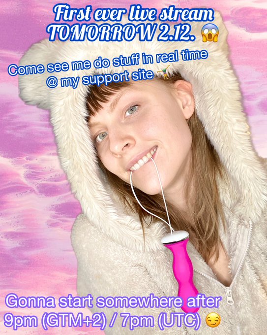 Exciting announcement y&rsquo;all! I&rsquo;m going to go live for the first time tomorrow! Subscribe and come play<a href="/tag/seksity%C3%B6"class="tags"><span>#seksity&ouml;</span></a><a href="/tag/latua"class="tags"><span>#latua</span></a>