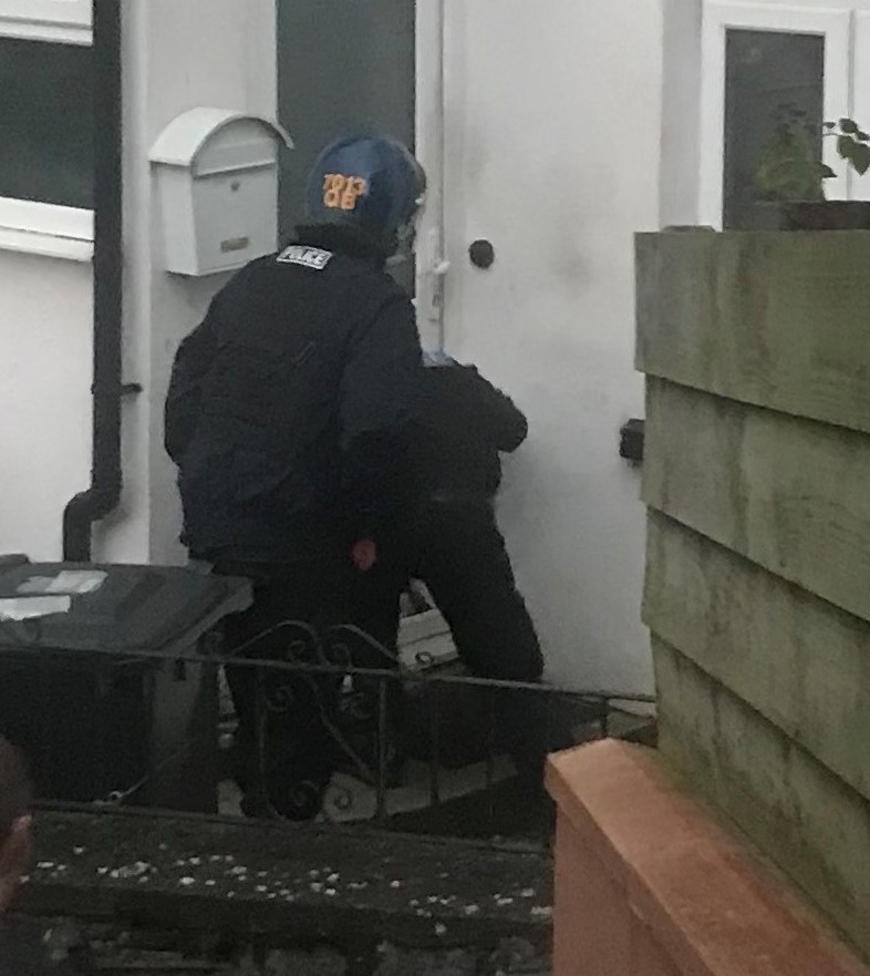 This morning officers from Paignton & Brixham Neighbourhood Teams conducted a Misuse of Drugs Act Warrant at an address in Brixham. Suspected Class A drugs, quantity of cash and suspected stolen goods were located and seized. Two persons have been arrested. Enquiries are ongoing.