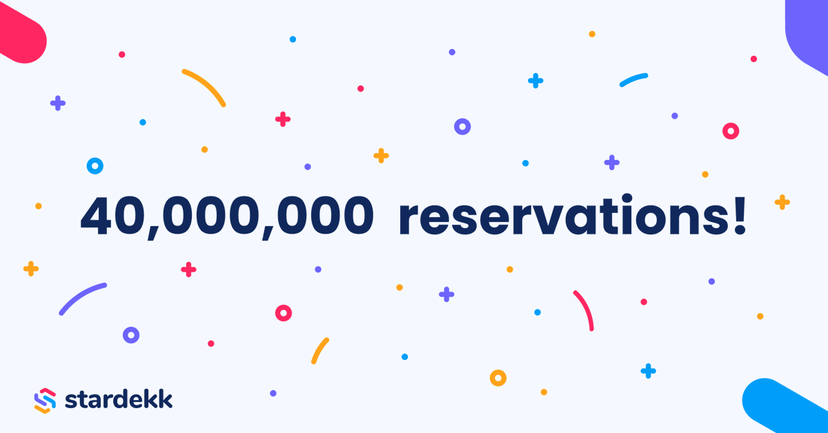 Stardekk's tweet photo. Hooray, we've recently reached ✨40 MILLION✨ reservations in @Cubilis! Thank you all for contributing to this big achievement! 🥳

Not using the new &amp; improved Cubilis yet? Find out more about it 👉 link in comment https://t.co/LDScbvBO7F