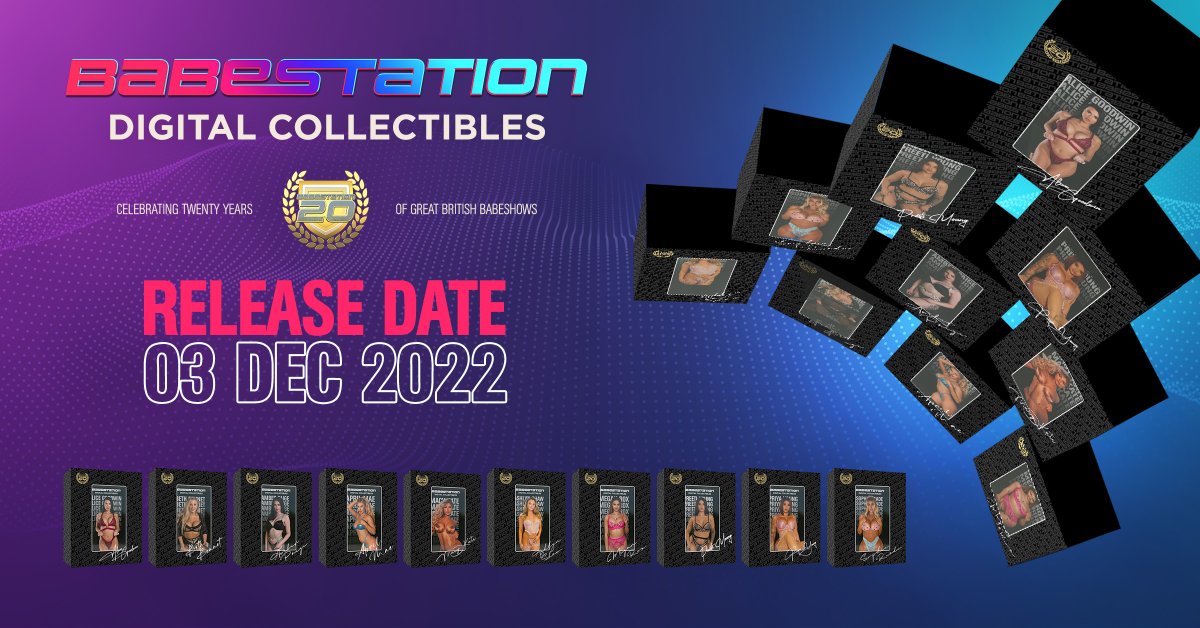 Dec 3rd our unique Digital Collectibles will be available! 🚀🤯

With a purchase of just one collectible you get.....

💎 200 FREE Babestation Credits

💎 Exclusive Babestation Content Inc Vintage Collection

💎 Weekly Unlockable Content

https://t.co/fmtukOoQui https://t.co/RfWlNxyqQE