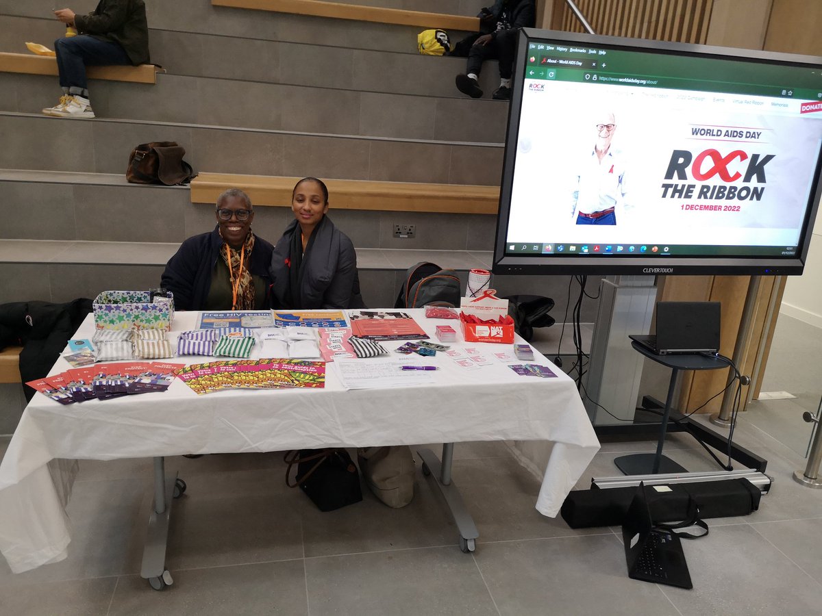 GMPaSH's tweet photo. Fantastic conversations @TheMcrCollege about sexual health and #HIV prevention while celebrating #WorldAIDSDay
HIV: Let's sort this together!
#Manchester
#HIVAwareness
#SortHIV
@the_BHA @LGBTfdn @GeorgeHouseTrst https://t.co/3sCwVJ4IpU
