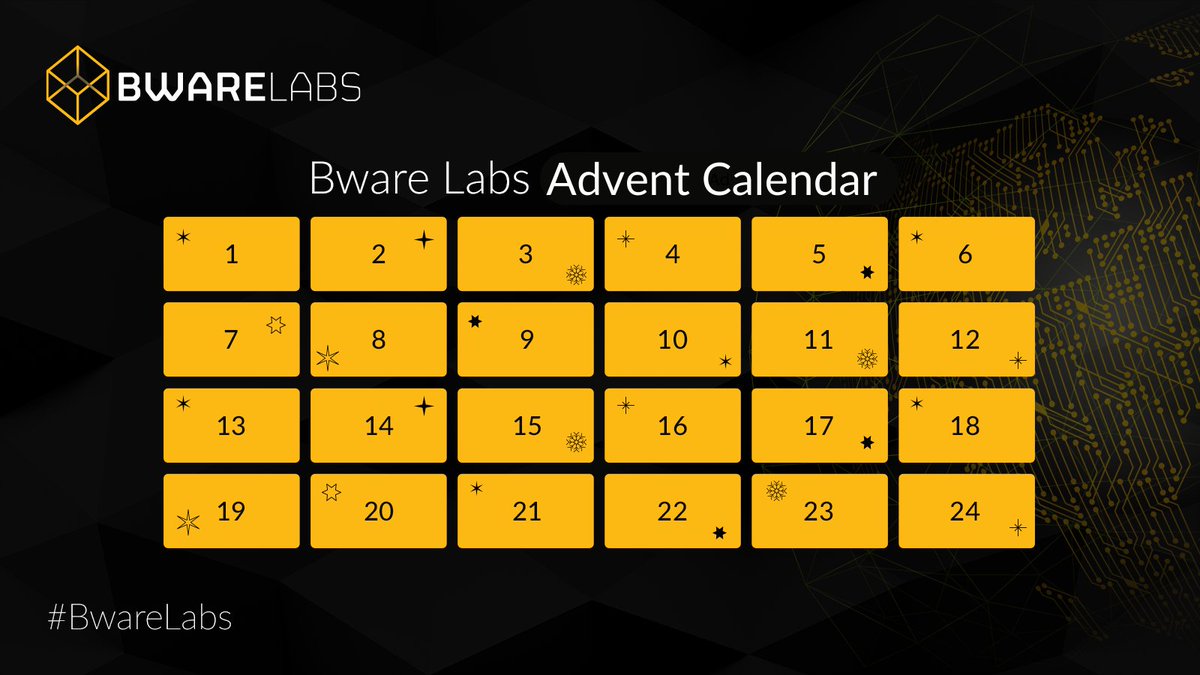 AlchemyVLDT's tweet photo. 🎄 Introducing the Bware Labs Advent Calendar!

🎁 Santa’s not using the naughty/nice list this year, he needs some proof (of knowledge). Make use of your Web3 know-how and get a chance at cool daily and weekly prizes!

🎅🏻 Here’s how you can take part 👇 https://t.co/4vEfhbxwfv