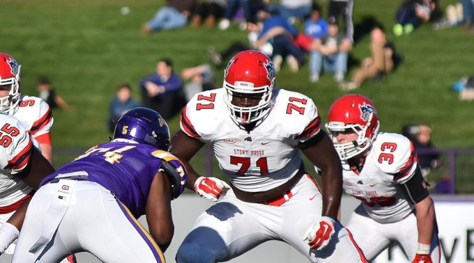 A Look Back- Timon Parris

In 2013- High School senior lineman Timon Parris was a 0️⃣ star recruit from Floral Park Memorial High School.  Timon was driven, he walked on to <a href="/StonyBrookFB/">Stony Brook Football</a>
and became a starter as a redshirt freshman!! Timon then went on to the NFL‼ #NYmade #Zero⭐