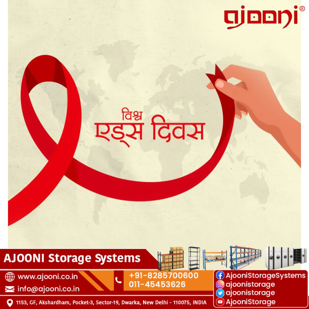 SteelRacks's tweet photo. On World AIDS Day, do your part to erase the stigma around the illness.
Be sympathetic and empathetic to AIDS patients.
Educate yourself about AIDS and be the change the world wants.
#WorldAIDSDay #Equalize
#AjooniStorageSystems #StorageRacks #PalletRacks https://t.co/UZ8D33w8NJ