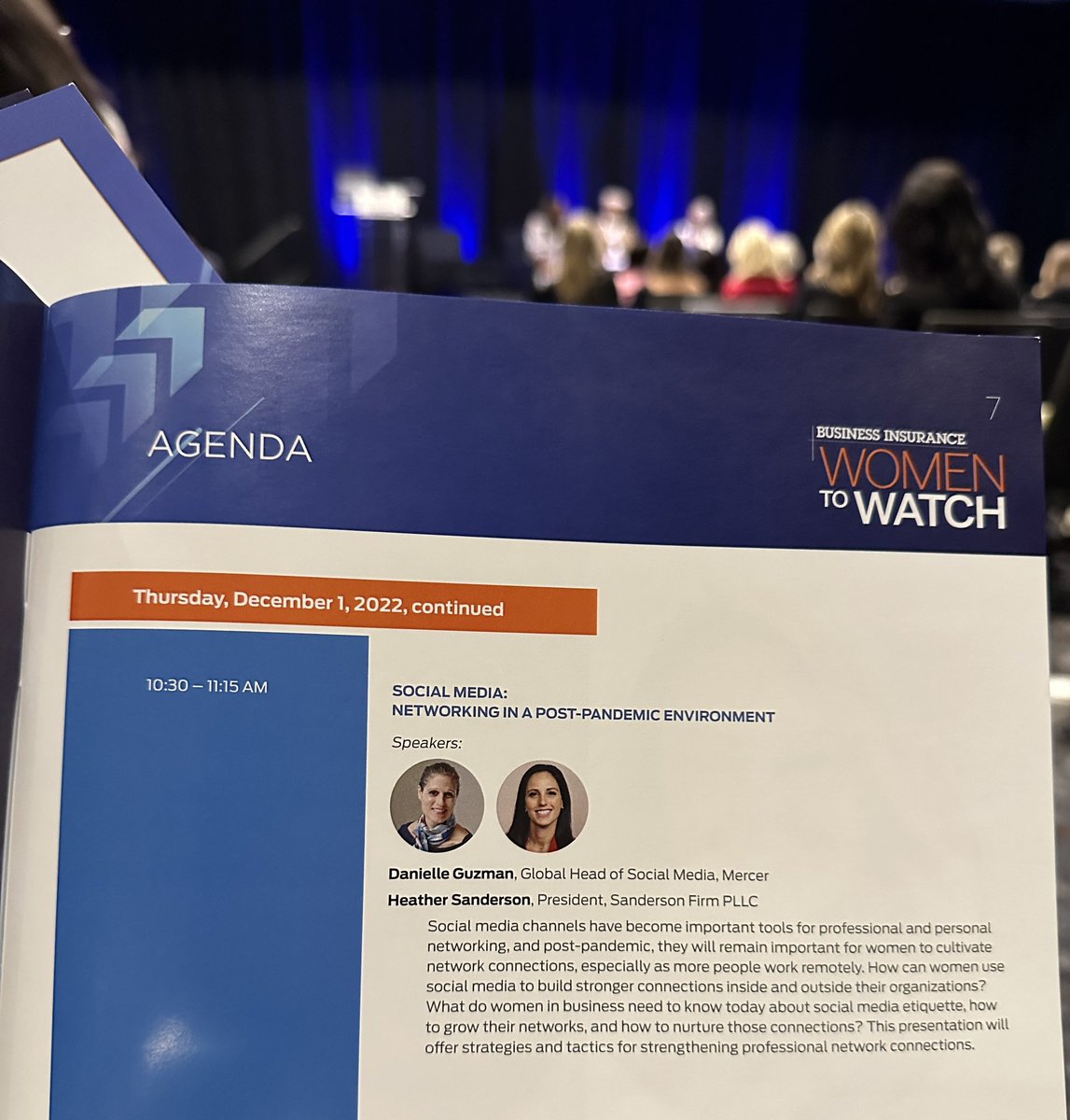 buzzystreet's tweet photo. Enjoying @bi_womentowatch event in NYC; great to see my colleague and fellow Tampa Bay resident @HeatherSSand speaking about how she used social media when she launched her company during the pandemic and continues to use it to connect with clients #leadership #insurance https://t.co/nhn9HdxhQu