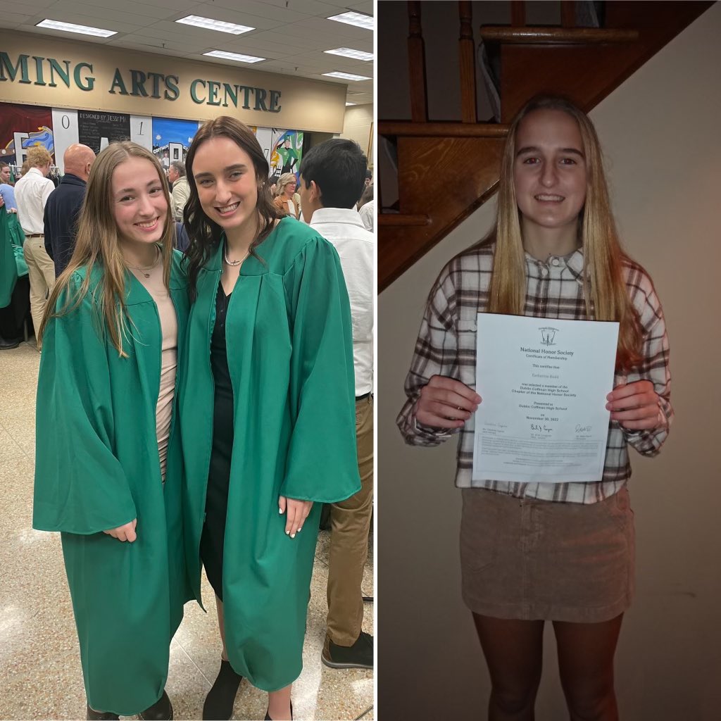 LadyRocksHoops's tweet photo. Congratulations Ella, Addison and Katie on your inductions into National Honor Society! 🏀🍀 https://t.co/Z5U8Wwy33q