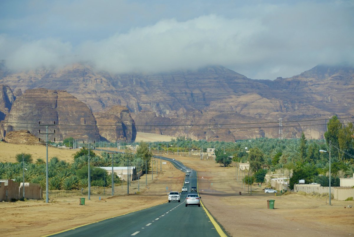 العُلا بعد الامطار    #العلا #مدائن_صالح #شتاء_طنطورة