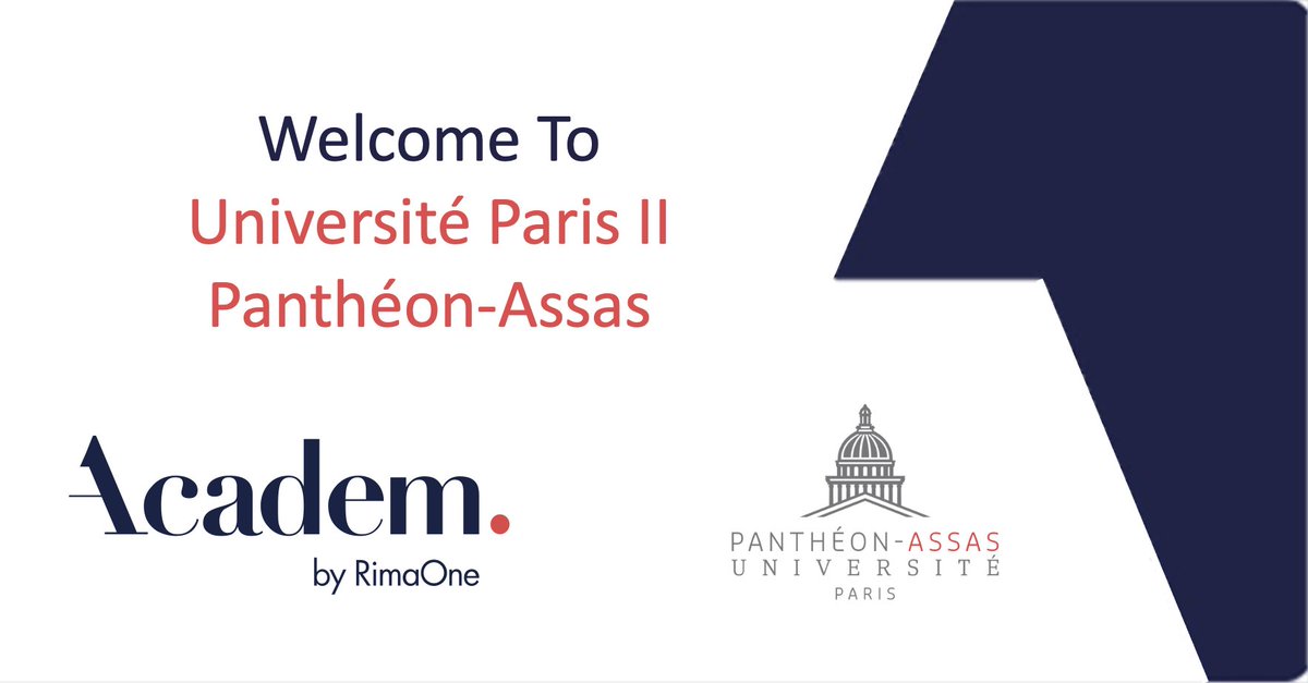 Academ_R1's tweet photo. We are pleased to have @AssasUniversite join the ACADEM by RimaOne family and support them with their accreditation processes. Thank you for choosing #ACADEM and welcome to you! https://t.co/t0BCDlqe0M