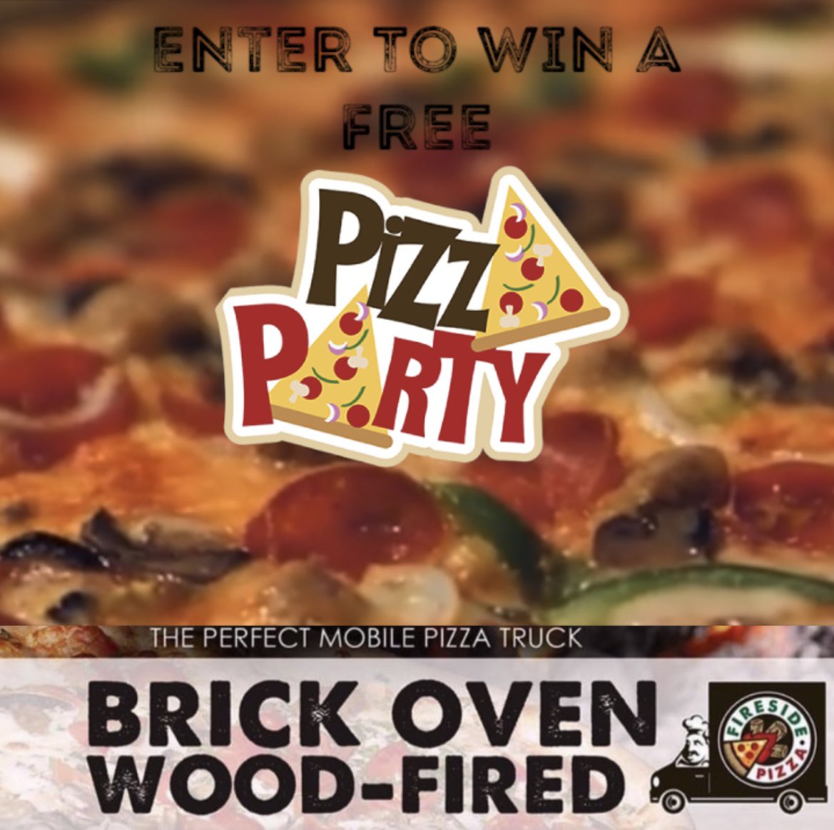 See details on our IG page! @FiresidepizzaMD #pizzagiveaway #woodfirepizza #pizzaparty #mealgiveaway