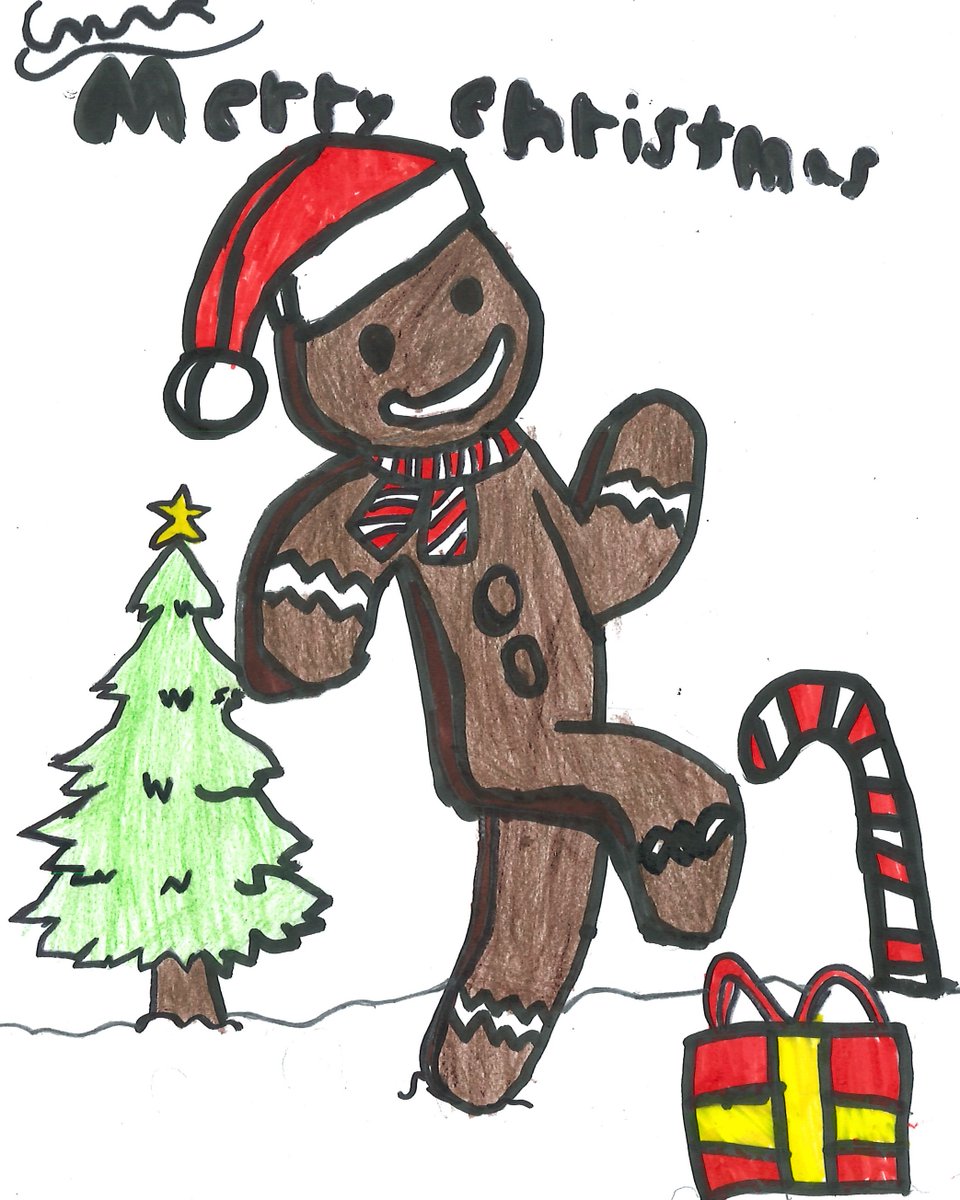 We're excited to announce the winner of this year's Christmas card competition!🎄🎅⛄️

We've had almost 300 entries this year &amp; unfortunately could only choose one...

Congratulations to Charlie from <a href="/HolgatePrimary/">Holgate Primary School</a> who's cheeky gingerbread man won the hearts of the SAS office!👏