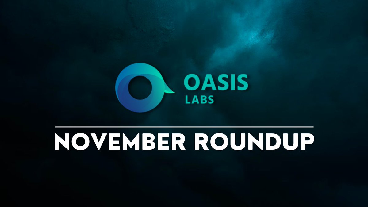 OasisLabs tweet media