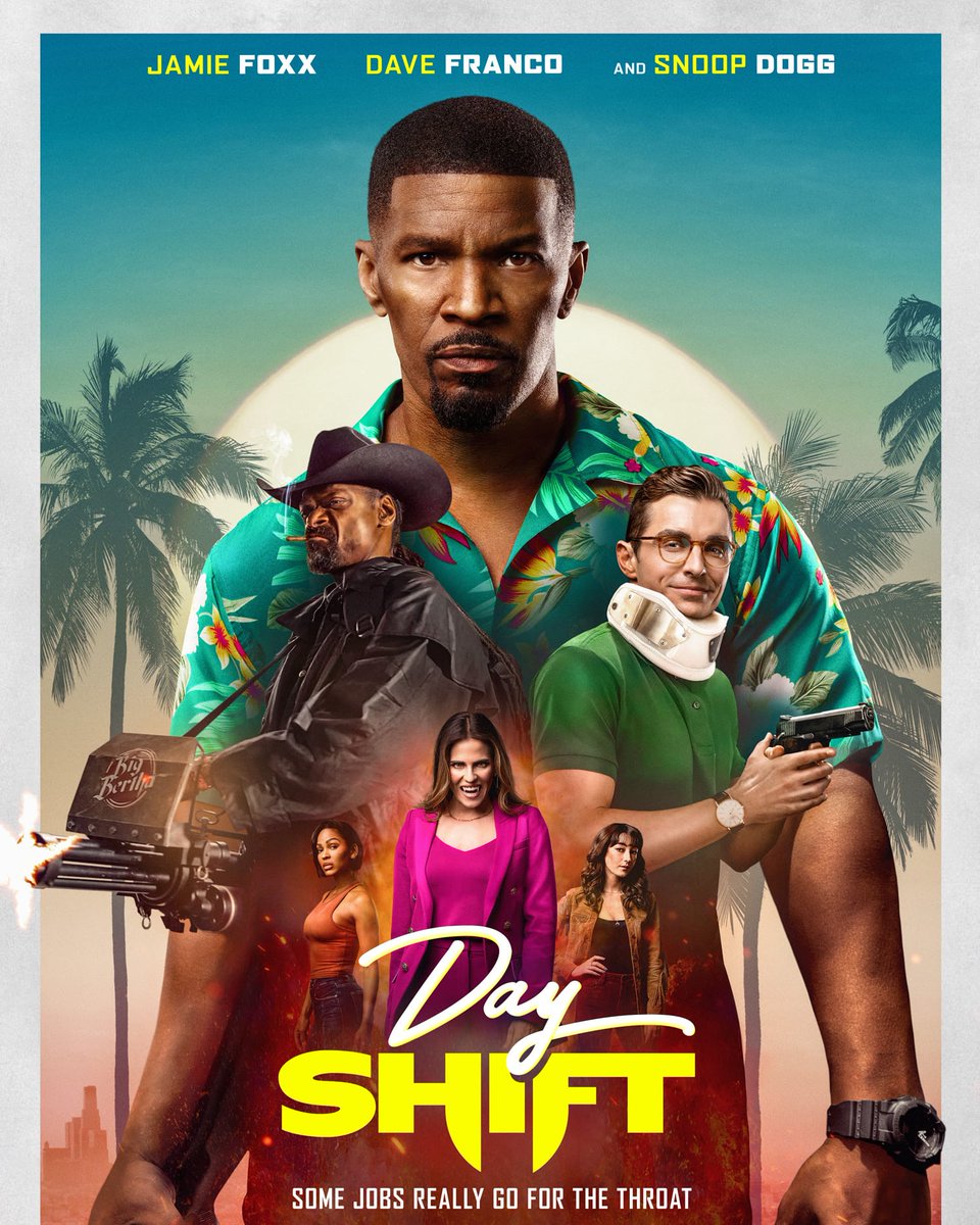 You know a film is going to be pretty lively when it's directed by a former winner of '#Stuntman of the Year' at the #WorldStuntAwards. And yes, #jjPerry and his stunt crew stage masterclasses in blood soaked action and mayhem in #DayShift. #DaveFranco supplies much-needed...