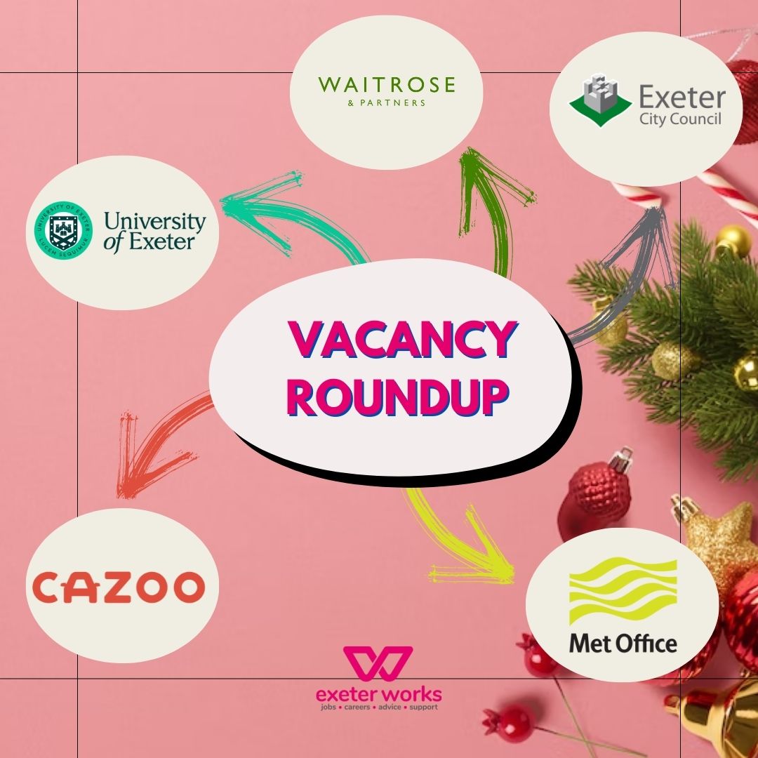 Exeter_Works's tweet photo. On the lookout for a new job? Our #VacancyRoundup can help.
For roles in and around the #Exeter area - go to FB / IG for more ๐ฒ
#ExeterWorks #ExeterWorksTogether #ExeterJobs #jobs #Exeter #devonjobs #Devon https://t.co/AgE2BDZ1Vo