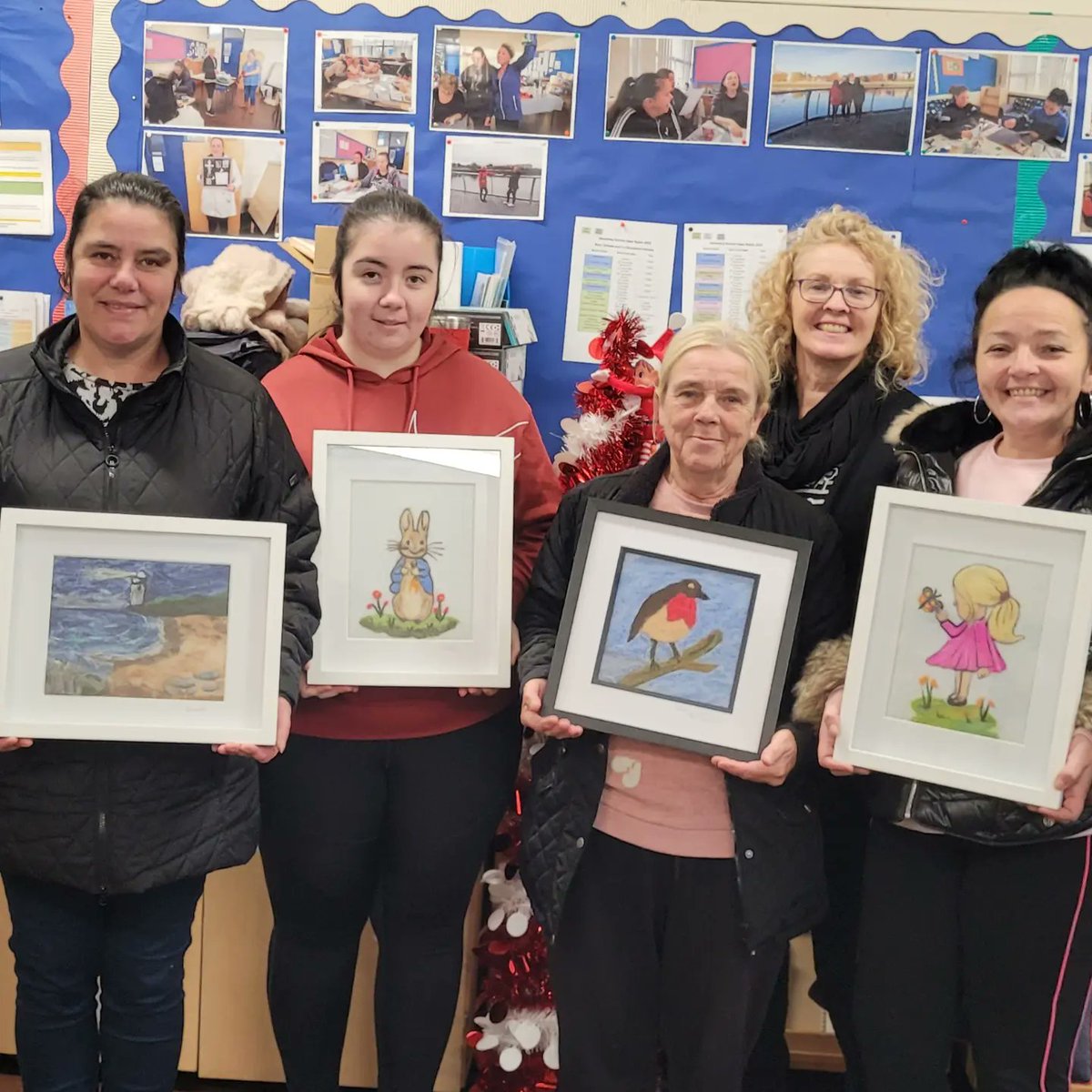 stmarysnsLK's tweet photo. What fantastic and creative masterpieces from our amazing Craft Group. The focus for the last 6 weeks was needle felting. I think you will all agree, we have some very talented parents #Crafts #AdultClasses #AmazingCreations https://t.co/6qhkZbK8ma