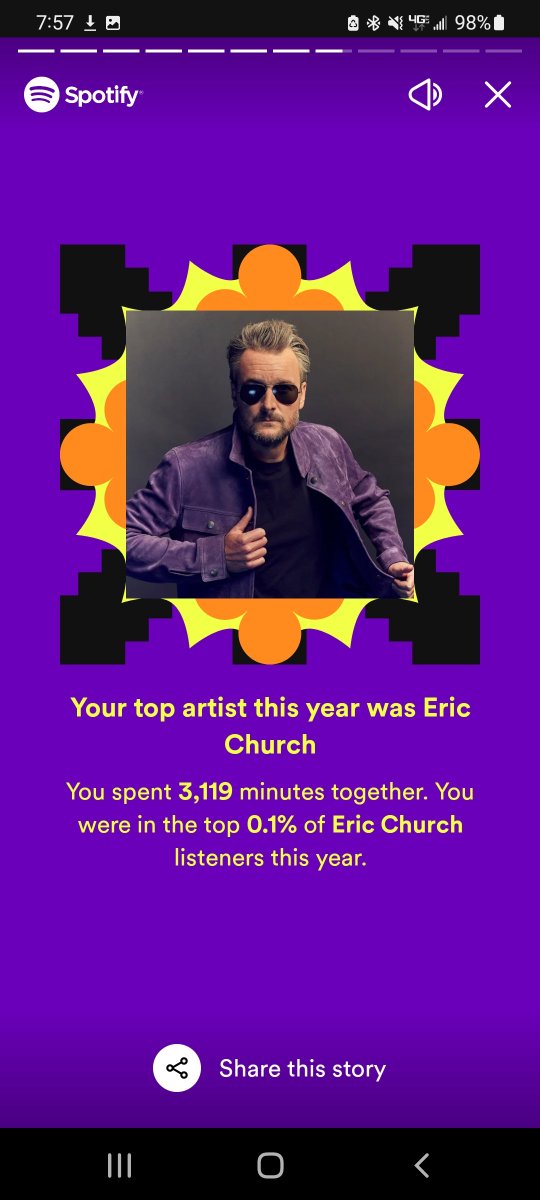 LAMHaley's tweet photo. @ericchurch No denying my #heart&amp;soul belongs to the #churchchior!! https://t.co/krxxdEO97T