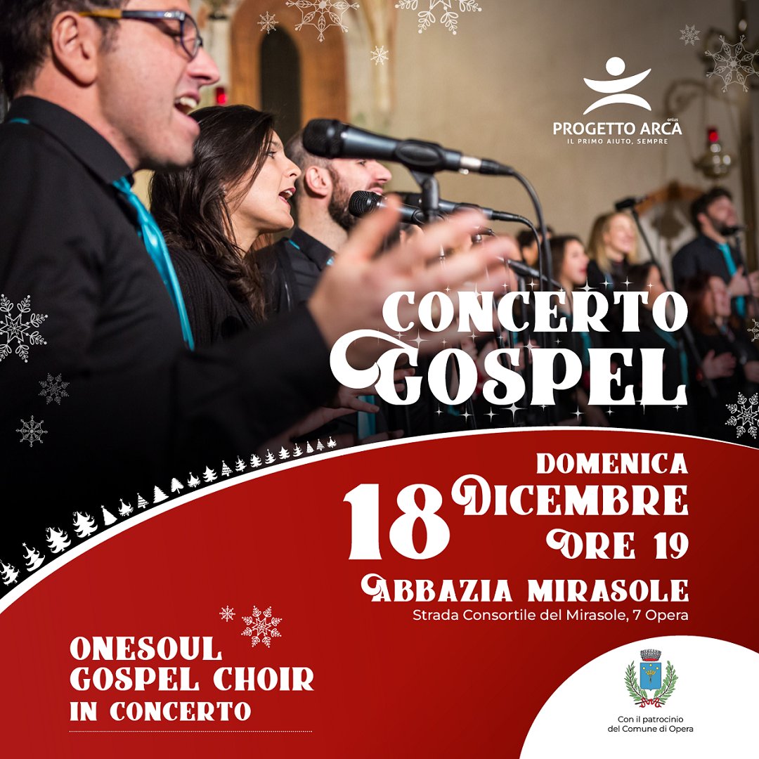 ProgettoArca's tweet photo. 🎶 Torna il concerto #Gospel di Natale 🎄
Prenota subito il tuo posto e portaci la #coperta più calda che hai: sarà il tuo biglietto d'ingresso!
👉 Scopri di più: https://t.co/PaKiifFTbm
#ProgettoArca #ConcertoGospel #Natale https://t.co/ce5SRqzPxa