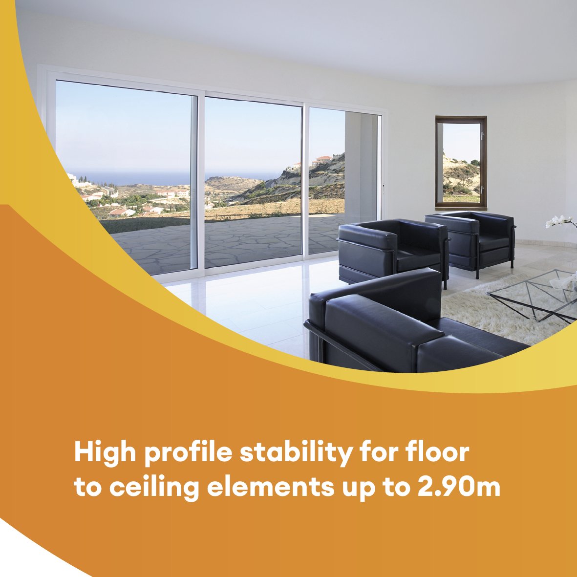kommerling_uk's tweet photo. Providing high profile stability for floor to ceiling elements up to 2.90m, Kömmerling PremiDoor 88 #liftandslide doors offer outstanding #thermalefficiency along with reliable functionality and exceptional operation.
For more details visit https://t.co/G56pHDXtht https://t.co/UvitLBzBeA