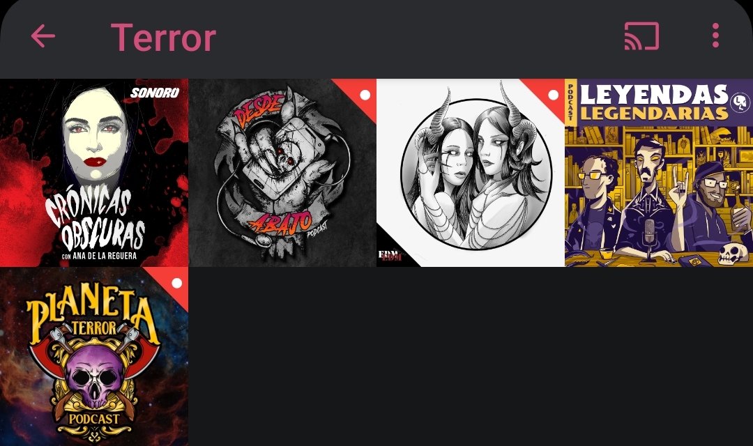 carlosvzz's tweet photo. La sección preferida 2022 de los podcast : Terror

@CronicasObs 
@desdeabajox 
@DAMictlan 
@LeyendasPodcast 
@planetaterrorpd https://t.co/u7ZviUtozg