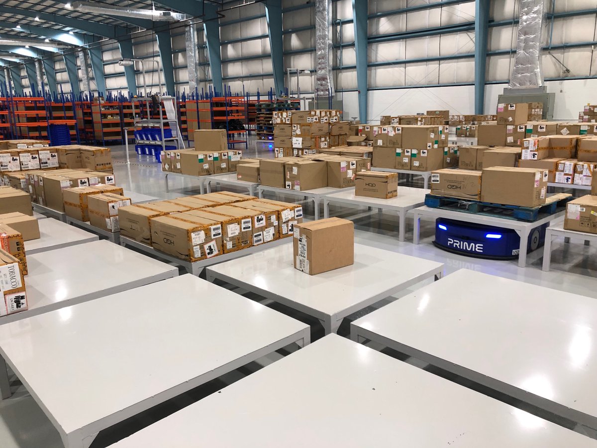 RoboticsPrime's tweet image. Our first end-to-end automation site is being implemented now in Florida. Shelf and Pallet movers paired with the industry&apos;s best warehouse automation software from @primerobotics. Exciting to see it coming together! primerobotics.com #Primerobotics #warehouseautomation