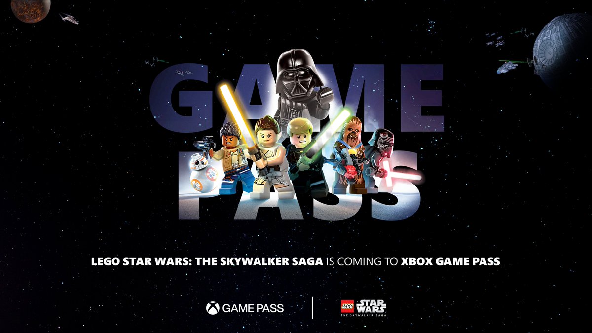 klobrille's tweet photo. LEGO Star Wars: The Skywalker Saga is coming to Xbox Game Pass on December 6. https://t.co/pQsRBcDteF