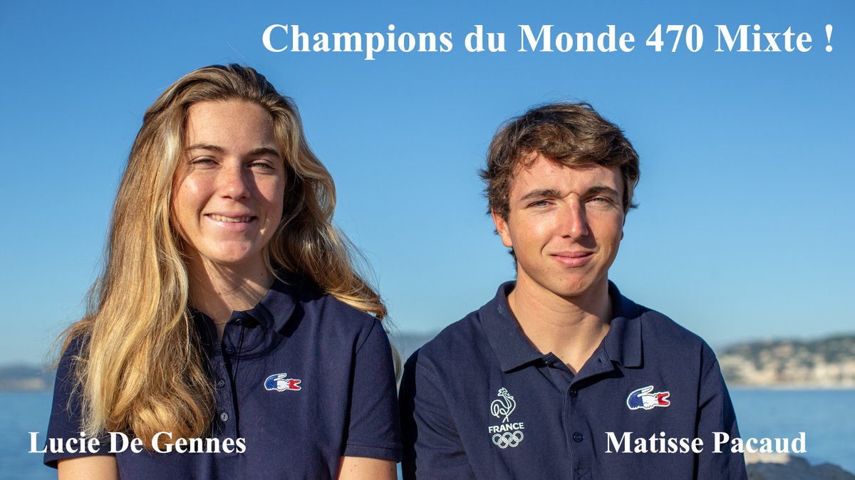 Matisse Pacaud et Lucie De Gennes, nominés pour le Trophée du Meilleur Espoir 2022 yachtclubdecannes.org/blog/204/matis… @villecannes @CannesSports @AlpesMaritimes @davidlisnard @MartinAlex06 @martinsdeoliv17 @JChiappini @marinepool @VoileBanquePop #ffvoile #yachtclubdecannes #marindelannee