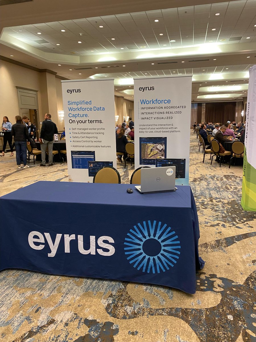 EyrusTeam's tweet photo. Eyrus is at Advancing Data Center Construction in Dallas, TX! Stop by our speaking presentation as well at 12:00 PM CST TODAY to learn more about how Eyrus effectively can help create efficient solutions for any type of large-scale data center project. https://t.co/wlQcGESm3F
