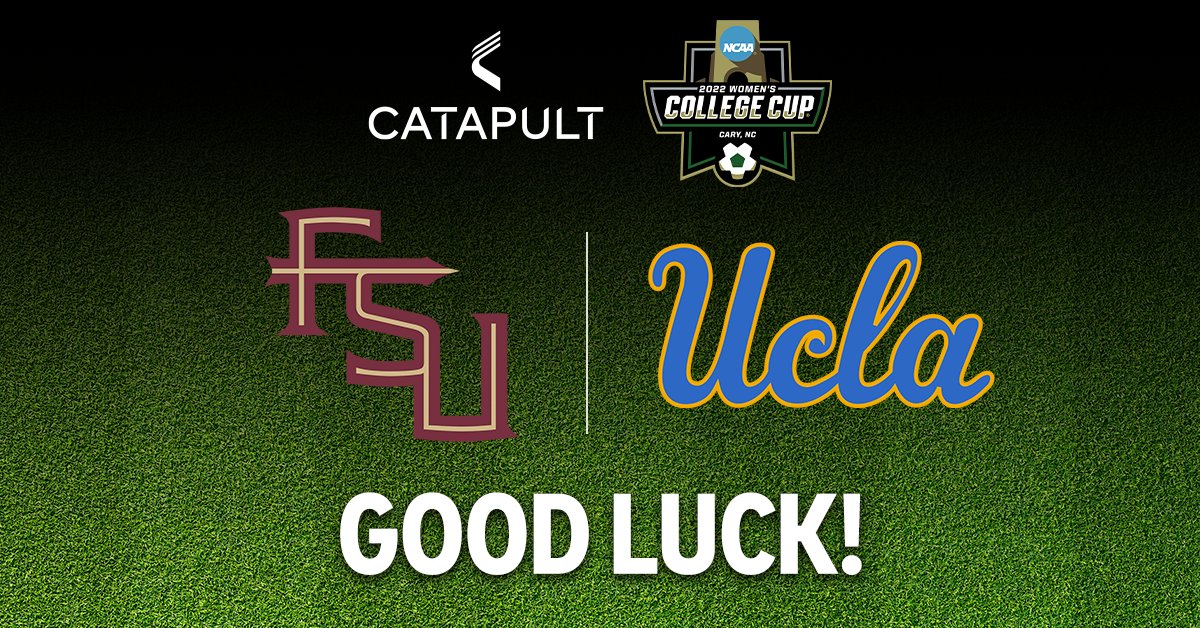 catapultsports's tweet photo. We're ready for tomorrow's @NCAASoccer Women's Final Four! #UnleashPotential https://t.co/OPu6hYFYw2
