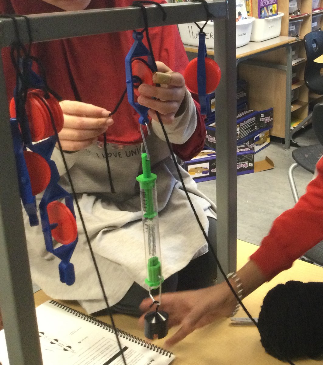 MrHuntersClass's tweet image. Student have been spending their science time this week exploring simple machines. The plan is to extend this learning into a design thinking challenge that will ask them to think of ways they can reduce the physical work in common classroom activities using simple machines.