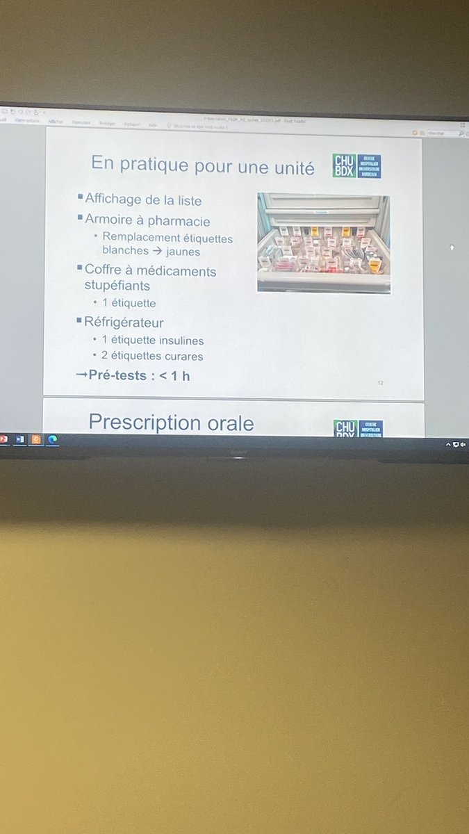 LaurenceLayan's tweet image. L’engagement du collectif des cadres de santé du Groupe Hospitalier Sud dans la gestion du médicament.@LucDurand14 @LScheirlinck @CHUBordeaux @GuillaumeRafael @AnneMoulin33