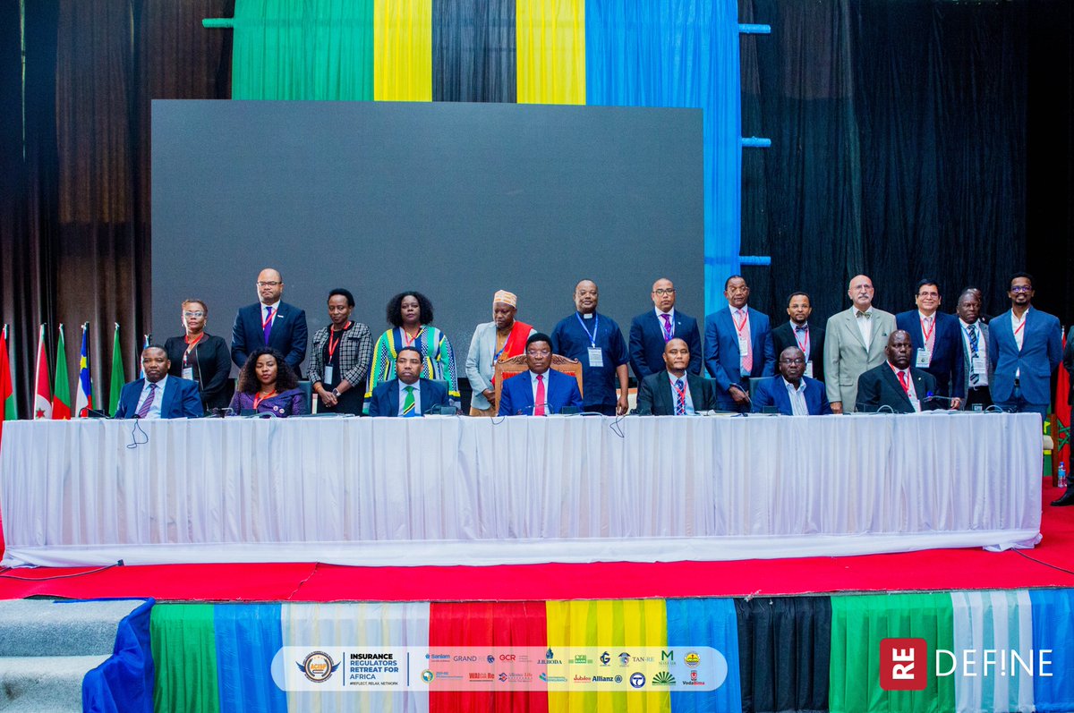 RedefineAfrica_'s tweet photo. Redefine at the African Insurance Regulator Retreat unpacking innovation and regulatory sandboxing. On the stage with @a2ii_org, we thank the organizers of this great retreat for putting Tanzania on the map of the African Insurance and Social Protection Agenda.

#Redefine #Arusha https://t.co/s4A3xFU84G