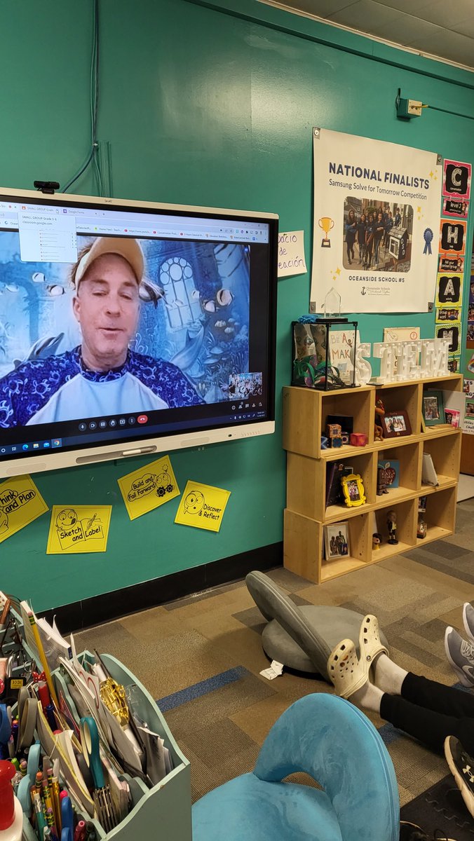 Another inspiring meeting with author, dive master, and conservationist Suba Steve Kamlet  <a href="/SCUBA_tales/">Scuba Steve</a>. <a href="/SolveSamsung/">Samsung Solve for Tomorrow</a>. Grade 6 Project Extra thanks you! <a href="/OsideSchool5/">OsideSchool5</a> <a href="/DrMChristiansen/">Matt Christiansen, Ed.D.</a> <a href="/OSchoolsPR/">Oceanside School District #OSD_NY</a>