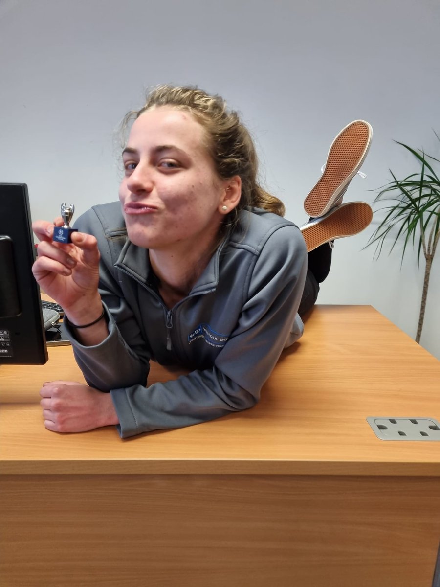 WalpoleDunn's tweet photo. A topical #learninglunch from Alex on the #worldcup ⚽️🏆. With 3/10 on the quiz, probably best that @TonyDunn_WD watches the presentation again...😬
Any guesses for who won the #employeeofthemonth??  It's fair to say that she was rather pleased with the victory...
#humblewinner https://t.co/DvGFrnqTk8