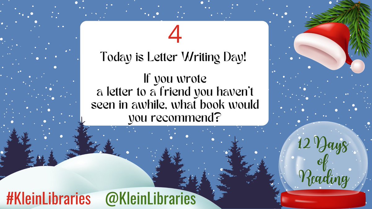 Klein ISD Libraries tweet media