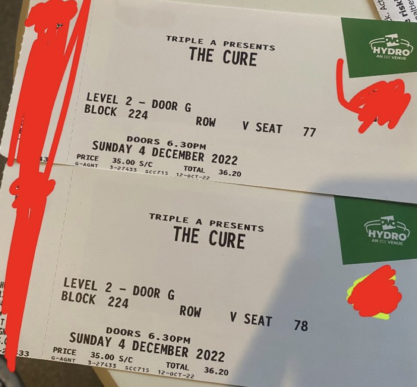 Jade_Alexandraa's tweet photo. @GovanMiracle @thecure https://t.co/P6eI9Vf5IJ