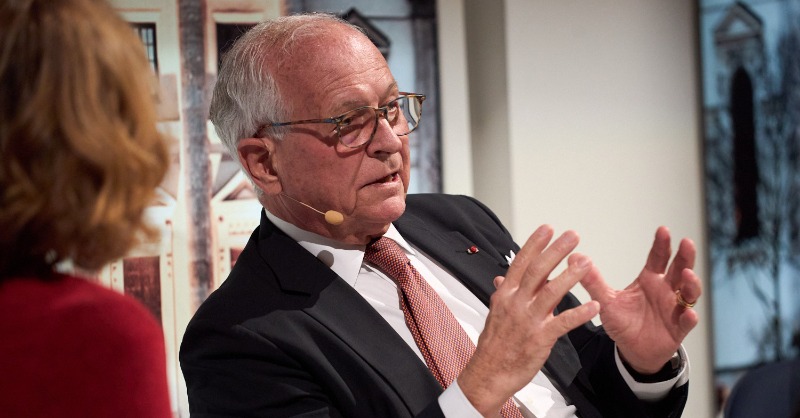 KfW's tweet photo. Eine Plattform für den Dialog zu gesellschaftspolitischen Themen – dafür steht der #BerlinerSalon der #KfW.
Im Rahmen dieser haben Prof. Ischinger, @MunSecConf & Dr. Stelzenmüller, @BrookingsInst, gestern über die Weltunordnung & die Rückkehr der #Geopolitik diskutiert. 📣