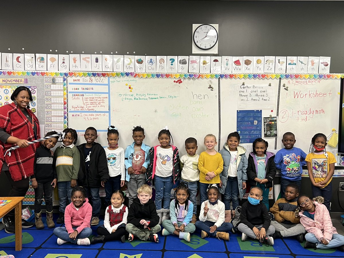We would like to congratulate Mrs. Ferguson’s kindergarten class! They are the BPES PE Class of the Month and won the spirit stick today for the month of November ! #bpinspired <a href="/purvis_11/">Alberta Purvis</a> <a href="/DrSlaughter18/">Dr. Cortney C. Slaughter</a> <a href="/MSeayMAE/">Monisha Seay, Ed.S</a> <a href="/BPESArtsAcademy/">Bryant Park Elementary</a> @coach_purvis <a href="/TamaraSFerguso1/">Tamara S Ferguson</a>